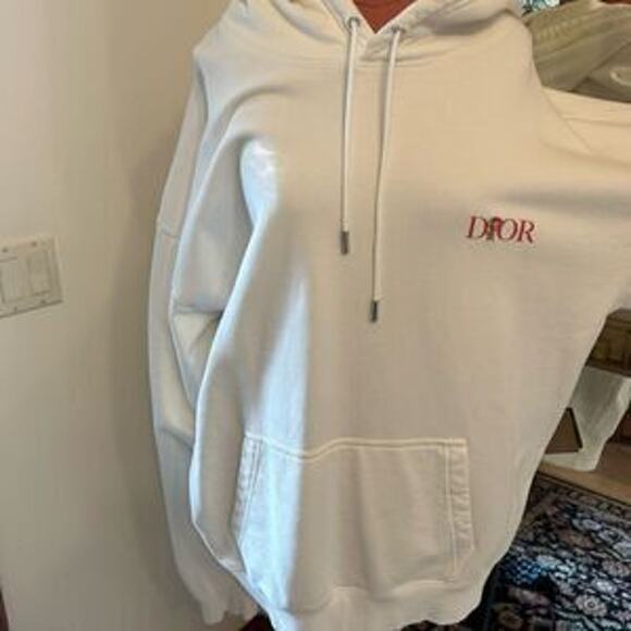 Men’s Dior Jardin flower hoodie size 3 XL made in Italy PRISTINE - Picture 9 of 9